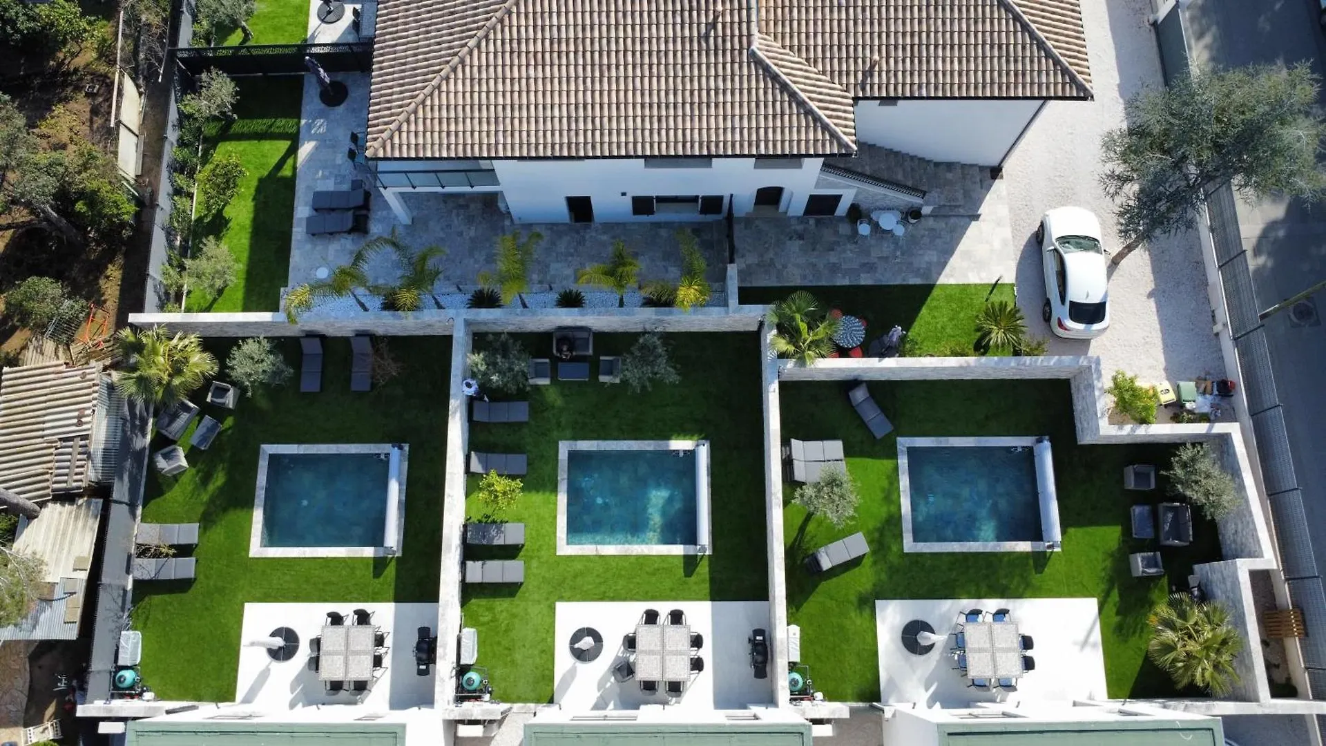 Apartment Etoile Du Berger Saint Aygulf: Seaside Villas with Private Gardens and Heated Pool